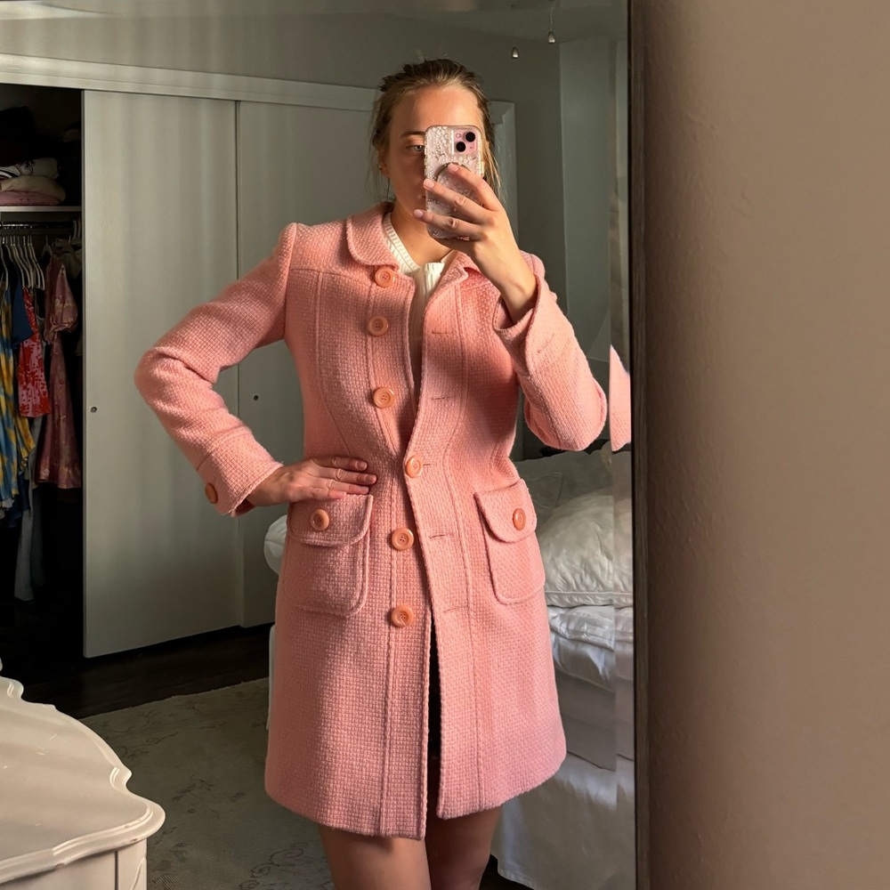 Wool Tweed Vintage Arden B Coat